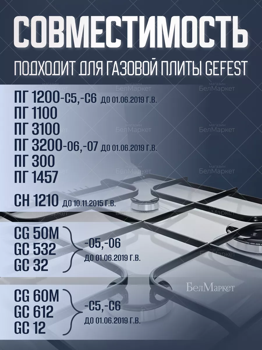 Блок розжига для газовой плиты BR-1-4 универсальный